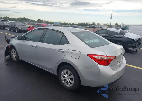 2017 Toyota Corolla L из США, поврежденный, VIN 2T1BURHEXHC779801